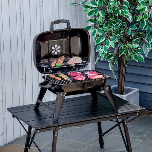 Portable tabletop charcoal - portable,