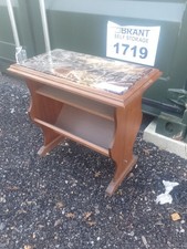 Vintage Magazine Rack Side