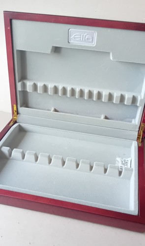 Wooden cutlery canteen box - wooden,