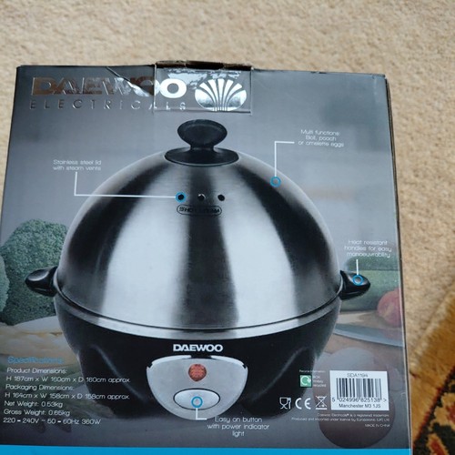 Daewoo egg cooker - 7, eggs