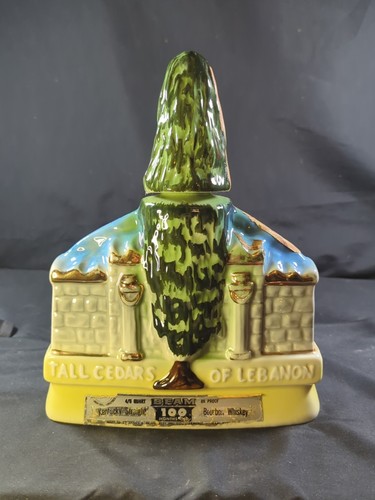 Beam bourbon whiskey decanter - whiskey,