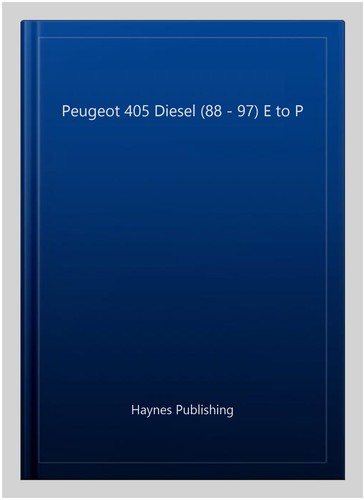 Peugeot 405 diesel e - (88,
