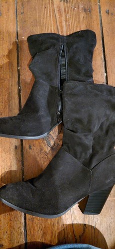 Black boots size tu - black,