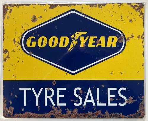 Metal vintage style wall sign - vintage,