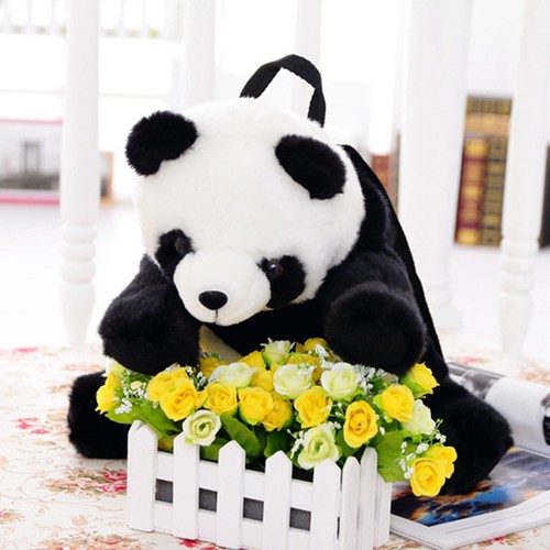 Cute cartoon panda backpack - cute,