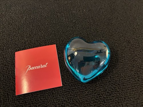 Turquoise heart paperweight - turquoise,