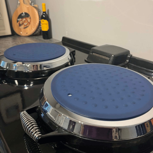 Navy silicone lid - lid, /
