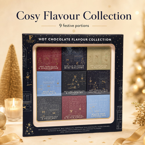 Hot chocolate gift set 15g - set,