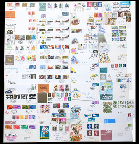 Stamps first day - first, covers