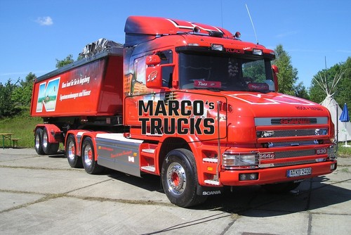 Truck photo scania 144g - truck,