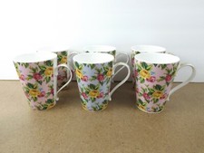 6 Hudson Middleton Chintz Mugs