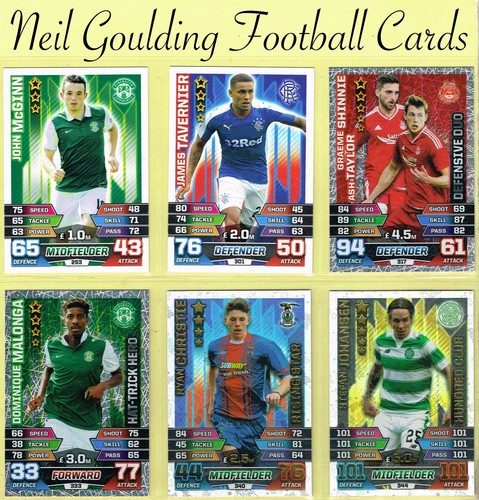 Topps spfl match attax 2015 - spfl,