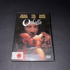Othello DVD Starring Laurence Fishburne. ORIGINAL Region 2 &4 IMPORT DVD NEW 