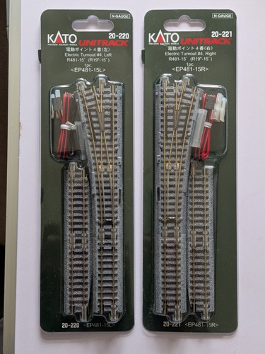 Pair kato unitrack n - kato, n-gauge