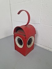 Vintage Red Paraffin Railway / Road Lamp / Light / Lantern, Railwayana, Rare