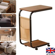 C-Shaped Compact Sofa Side End