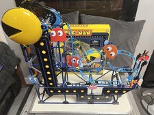 Pacman roller coaster building - pacman,