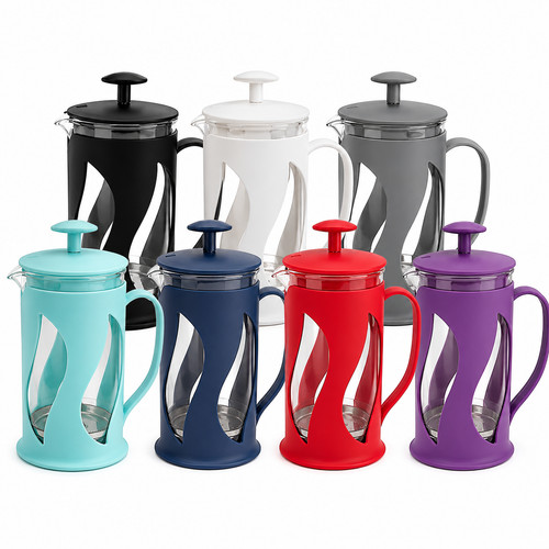 French press coffee maker - french,