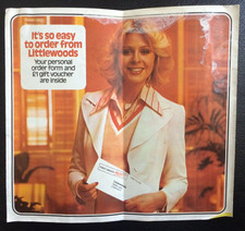 Littlewoods Leaflet Order Form Vintage 1976 Catalogue Northowram Halifax 