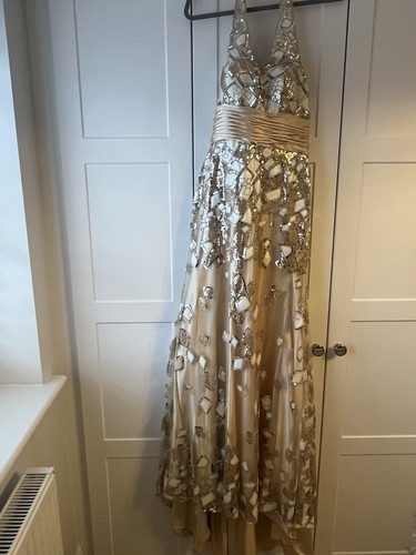 Tony bowls size gold - bowls, gold/cream