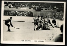 Tobacco Card, Senior Service, SPORTING EVENTS & STARS, 1935, Ice Hockey, #31