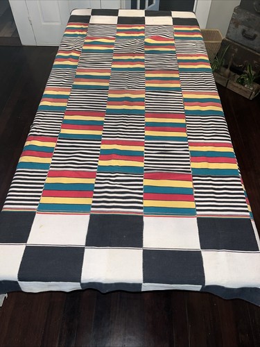Vtg ewe kente textile - vtg,