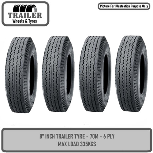 Heavy duty trailer inch tyre - 8,