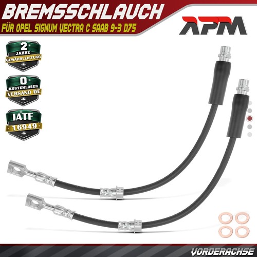 Brake hose hoses - 2x,