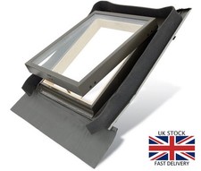 Fenstro Rooflite Double Glazed Skylight Access Roof Window 45x73 with flashing 