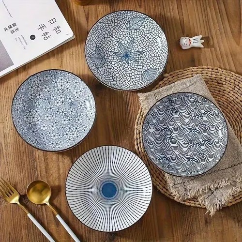 Ceramic deep dinner - ceramic, plates