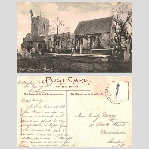 Vintage postcard chingford - vintage,