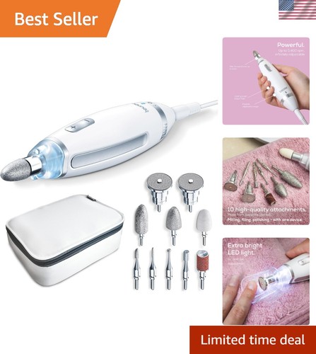 Portable manicure and pedicure - and,