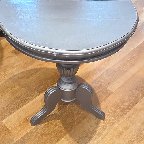 Table round wood - round,