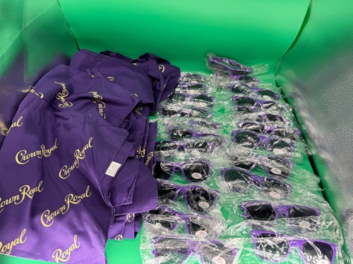Huge lot crown royal - crown, whiskey