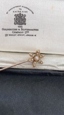Antique Gold Stick Pin With