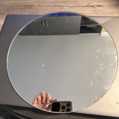 Round mirror plate - mirror, 25cm