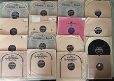 Columbia Records 78rpm Shellac 10" & 12" Bundle Of 16. With Original Sleeves.