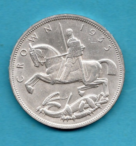 1935 silver crown - crown, 25th