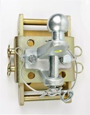 ADJUSTABLE Tow Hitch Drop Plate 2 Pin For Land Rover 4x4 Trucks/Towing & Ball