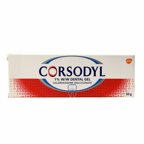 Corsodyl dental gel - corsodyl,