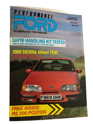Performance ford car magazine - car,