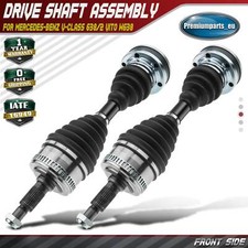Pair Drive Shafts Front for