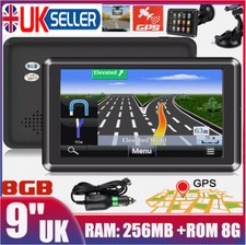 CAR TRUCK SAT NAV GPS (9 INCH)