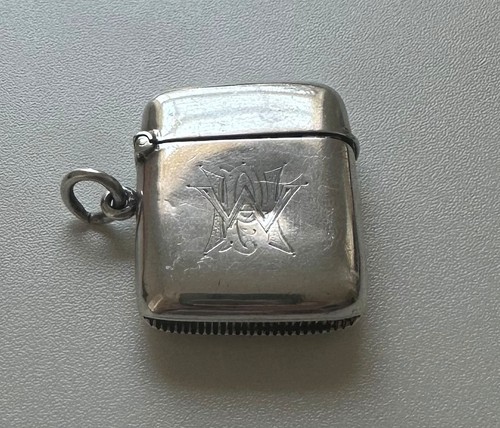 Antique sterling silver - sterling, vesta