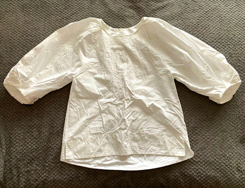 Cos white pleated front - cos,