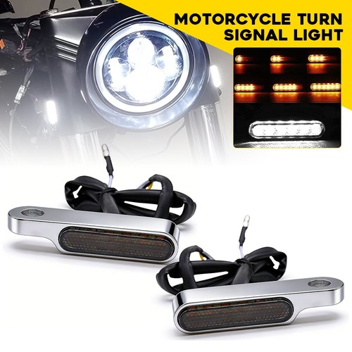 Chrome 8mm led turn signal - led,