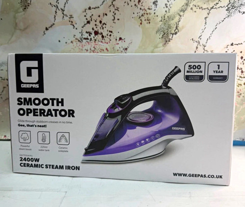 Geepas 2400w ceramic steam - geepas,