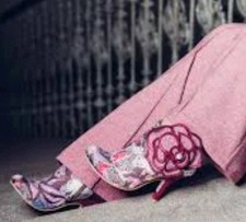 Irregular Choice Boots Heels Floral  Necturn Rare Bag ? Boots Sold  Seperate