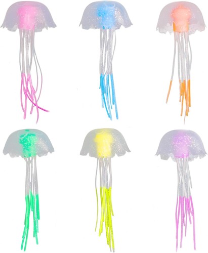 6pcs fish tank jellyfish - fish,