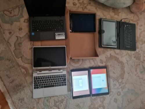 Joblot laptops tablets ipads